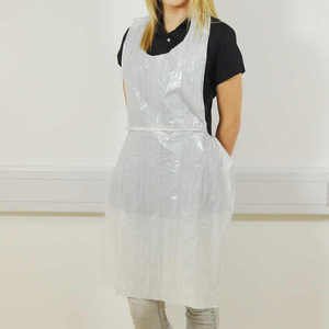 Disposable Nylon <b>Apron</b> Blue <b>White</b> Protective Coverall for Kitchen Cleaning Use Four Seasons Party Style SHINNING MANUFACTURERS - Product Image 6
