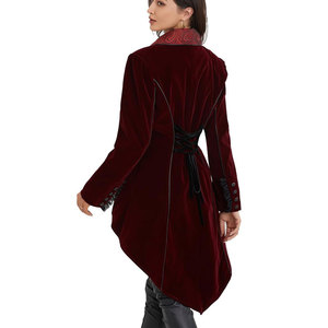 Vestes victoriennes en dentelle pour femmes, style pirate, gothique, steampunk, avec revers médiévaux - Product Image 2