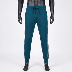 Pantalon de survêtement décontracté pour homme, léger, 100 % coton extensible, avec cordon de serrage, vente en gros, sur mesure, fabricant OEM, fournisseur en gros - Product Image 1