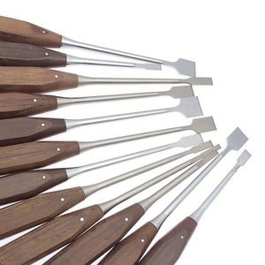 Osteótomos de acero inoxidable de alta calidad, cuchillo para huesos de 6 mm y 25 mm, juego de instrumentos ortopédicos, instrumentos quirúrgicos de Tegra CE - Product Image 2