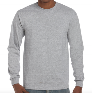 เสื้อยืดแขนยาวสำหรับผู้ชาย, ผ้าฝ้ายโพลีเอสเตอร์แขนยาวพิมพ์ลายสีทึบเสื้อสำหรับใส่ในฤดูหนาวทำโลโก้ตามสั่งสำหรับ100% 180กรัม - Product Image 5