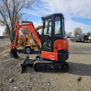 รถขุดขนาดเล็ก Kubota KX033-4 รุ่นดั้งเดิม น้ำหนัก 3.3 ตัน เครื่องขุดขนาดกะทัดรัด เครื่องยนต์ดีเซลทรงพลัง สำหรับงานก่อสร้าง - Product Image 5