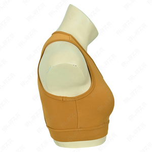 Sujetadores deportivos de LICRA/nailon personalizados Rendimiento Premium con ajuste elegante y conjuntos de estilo sólido transpirables para atletas Pares con mallas de Yoga de cintura elástica perfectamente - Product Image 5