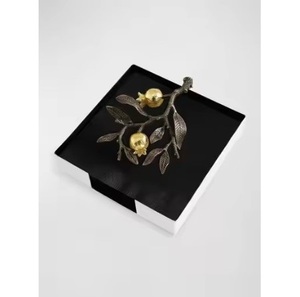 <b>Tabletop</b> Decor Metal Napkin Holder Hot Selling Metal Brass Kitchen <b>Storage</b> Tissue Paper Dispenser Direct From Manufacturer - Product Image 1