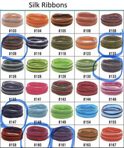 Cinta de Seda Pura YS-260 de 1/2 Pulgada de Y S INTERNATIONAL, Cinta Decorativa para Coser a Mano, Envolver Regalos, Hacer Pulseras y Bolsos de Moda - Product Image 6