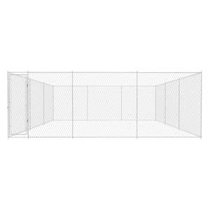 กรงสุนัขเหล็กชุบสังกะสีขนาดใหญ่ รั้วสี่เหลี่ยมสำหรับสัตว์เลี้ยง - Product Image 2