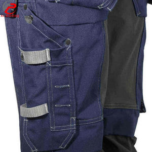 Pantalones de Trabajo Reflectantes de Alta Visibilidad al Por Mayor, Color Naranja, Amarillo, Negro y Azul, Talla Grande 2026, para Hombre - Product Image 4