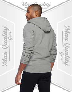 Sweat-shirt à capuche zippé pour homme, veste en polaire confortable pour l'entraînement, le jogging et le style décontracté - Product Image 1