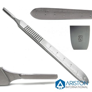 Juego de Instrumentos Quirúrgicos de Alta Calidad con Mango de Bisturí N.° 4, Acero Inoxidable, Certificado CE, para Uso Hospitalario - Product Image 6
