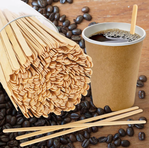 Ecoware – Bâtonnets mélangeurs jetables en bois pour café et thé, pour tasses, usage domestique et en restauration (vente en gros) - Product Image 5