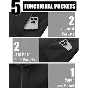 Chaqueta Impermeable de Color Personalizado para Hombre, Ropa de Invierno, Chaqueta Impermeable para Venta en Línea - Product Image 6