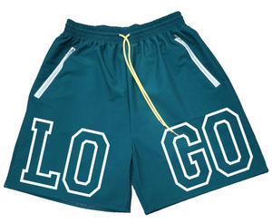 Oem Custom Wholesale Sweat Compression 2 1 Vintage High-Waisted Breathable <b>Polyester</b> Fitness <b>Boxer</b> Gym Workout Men's Shorts - Product Image 3