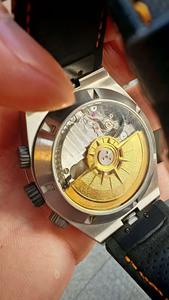 Reloj de Hombre Mecánico Automático con Cronógrafo Deportivo y de Negocios, Correa de Lona, Esfera Azul Lujosa, Artesanía Heredada - Product Image 5