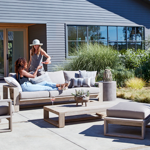 Canapé de jardin et canapé de détente en teck massif, design de style luxueux, pour la décoration de la maison et du jardin - Product Image 6