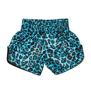 Pantalones Cortos de Muay Thai para Hombre, Estampado a Cuadros Satinado, Cintura Elástica, para Entrenamiento de Gimnasio, Kickboxing, Ligeros, Coloridos, Top para Hombre, Muay Thai, Artes Marciales - Product Image 6