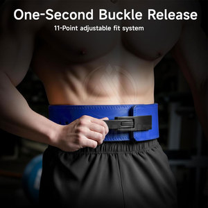 Ceinture de musculation en cuir de vachette durable pour la musculation, le powerlifting et l'entraînement en salle de sport - Product Image 3