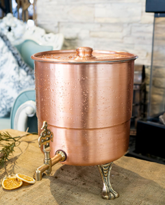 Handmade Copper <b>Water</b> <b>Dispenser</b> with Spigot Special Designed Copper <b>Water</b> Urn Decorative Beverage Server Large <b>Water</b> Storage - Product Image 1