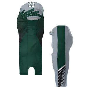 Uniformes de football américain personnalisés pour hommes, design sur mesure, 100% polyester, vêtements d'entraînement, ensembles de maillots et shorts pour jeunes hommes, service OEM - Product Image 3