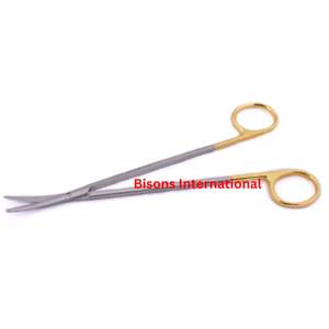 Ciseaux de dissection Nelson Metzenbaum de haute qualité, en acier inoxydable, pour usage hospitalier, certifiés CE, vente en gros BISONS. - Product Image 2