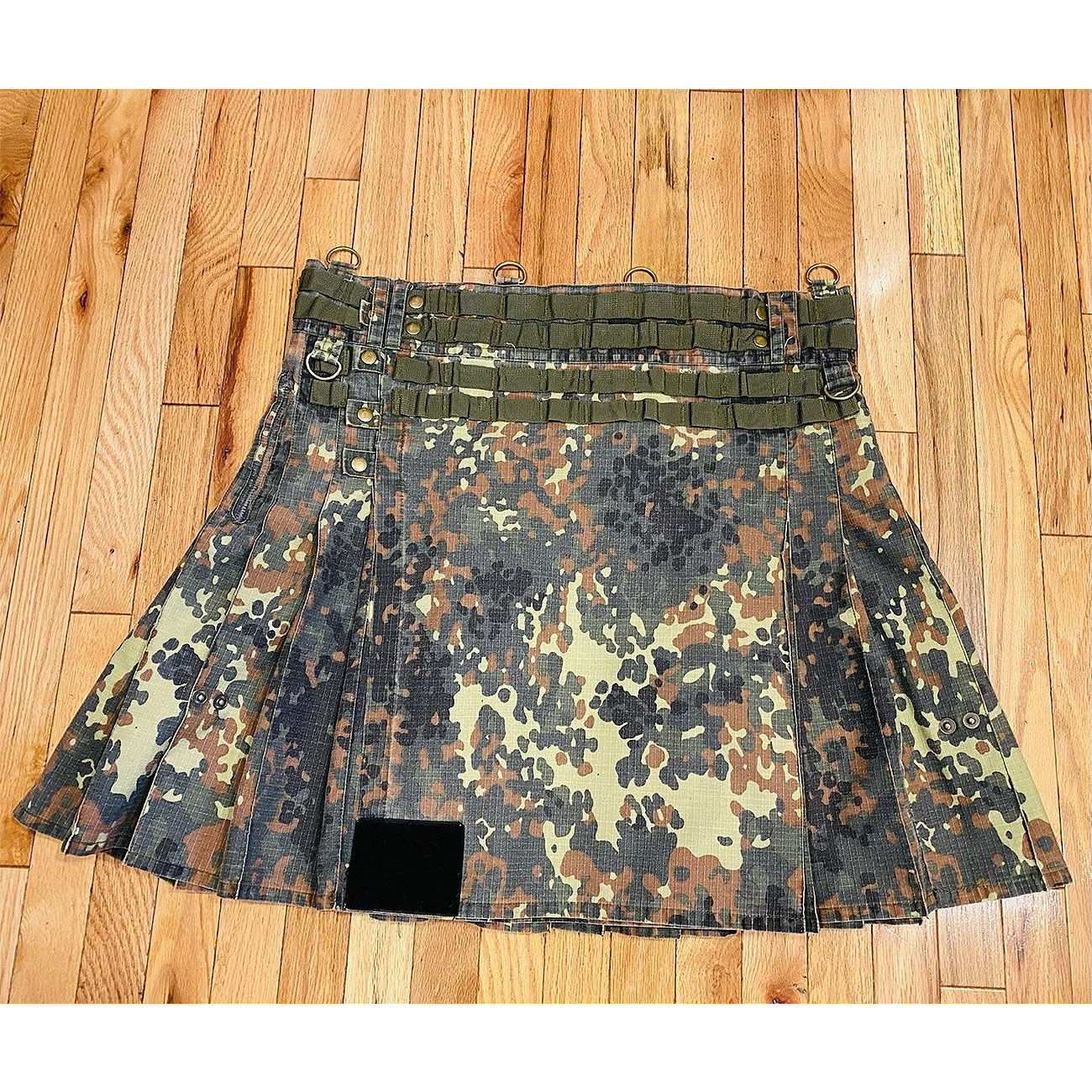 Scottish Tactical Modern Utility Kilt in Camouflage Pattern Custom Fabric OEM ODM