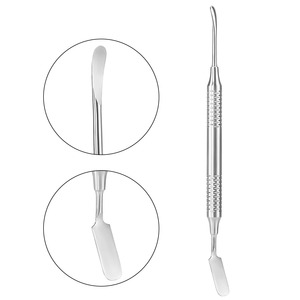 Élévateur périosteal manuel à double extrémité pour implant dentaire, outil chirurgical d'implantation, autoclavable, pour laboratoire, CE - Product Image 2