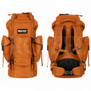 Mochila de Gran Capacidad para Exteriores, Resistente al Agua, con Bolsillo Interior con Cierre, Almacenamiento, Respaldo Suave, de Nailon y Algodón - Product Image 3