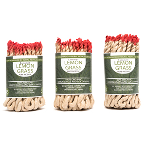 ชุดธูปตะไคร้หอม Lamatar1 3ชิ้นทำมือสำหรับฤดูใบไม้ผลิ - Product Image 1