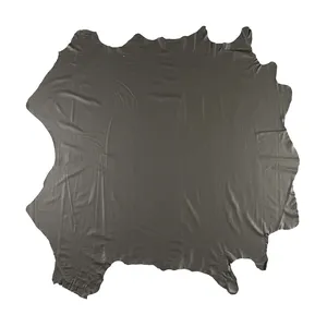 Cuir Annline gris taupe de qualité supérieure, matériau destiné aux projets de décoration intérieure de luxe et à la fabrication de canapés - Product Image 3