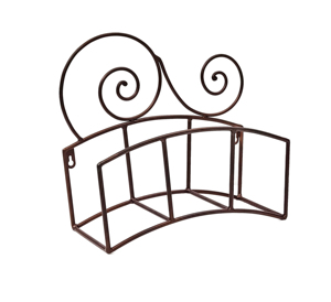 Soporte de Pared para Manguera de Jardín, Organizador de Tuberías para Exteriores, Decoración Rústica Negra para Jardín - Product Image 4