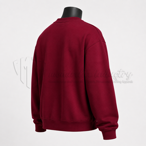 เสื้อสเวตเชิ้ตคอกลมผ้าเทอร์รี่ 290 แกรม ผ้าฝ้าย  แฟชั่น  โลโก้สั่งทำได้  เสื้อฮู้ดดี้และเสื้อสเวตเชิ้ตผู้ชาย - Product Image 4