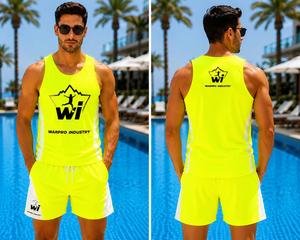 Nouvelle tenue de bain élégante à motif de semelle, OEM, haute qualité, très tendance, confortable, avec logo et taille personnalisables - Product Image 3