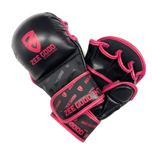 Guantes de Combate UFC MMA de Medio Dedo, Cómodos, de Cuero PU, Nuevo Diseño, Transpirables, para Entrenamiento en Artes Marciales, Guantes de Sparring MMA - Product Image 4