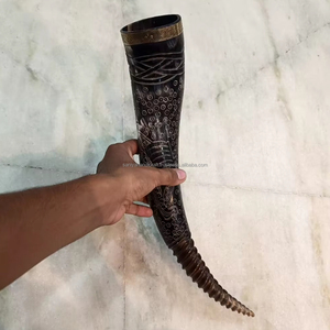 งานหัตถกรรมซานิยะผู้ผลิตที่ดีที่สุดฮอร์นแก้วไวกิ้งสไตล์นอร์ดิกสั่งทำได้ตามต้องการ - Product Image 1