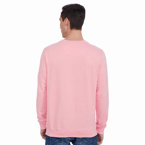 Sudadera básica para hombre, mezcla de algodón, tela suave y cómoda, corte regular, manga larga, cuello redondo, ropa informal de invierno y precios bajos - Product Image 2