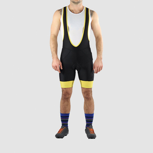 Cuissard de cyclisme pour homme noir, rouge et blanc – Tenue de performance pour le vélo - Product Image 2