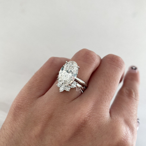 Anillo de Boda de Diamante Cultivado en Laboratorio de Primera Calidad para Mujer, 0.65CT, 2.2mm de Ancho, Oro de 14K, Joyería Fina Elegante y de Lujo, Anillo de Aniversario - Product Image 4