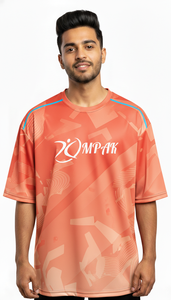 Camiseta Premium de Gran Tamaño para Hombre, Estilo Urbano, Sublimada, de Poliéster/Algodón, Corte Regular, Informal, Moderna, de Secado Rápido y Transpirable - Product Image 3