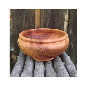 ชามไม้100% แบบใช้แล้วทิ้งชามสลัดผลไม้ของตกแต่งบ้านสำหรับโรงแรมและร้านอาหาร - Product Image 2