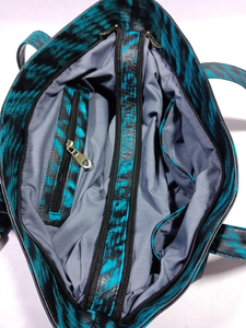 Sac fourre-tout en cuir pour femme, personnalisable, élégant, léger, avec fermeture éclair, pour usage quotidien, finition lisse, sac à main - Product Image 6