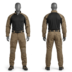 Uniforme de Seguridad de Camuflaje Woodland de Primera Calidad, 240 GSM, Ripstop, Algodón y Poliéster, con Logotipo Bordado, Impreso y Tejido Personalizado, Táctico - Product Image 6