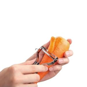 Pelador rápido de acero inoxidable de calidad hecho en Japón con mango ergonómico, pelador rápido de grado profesional - Product Image 2