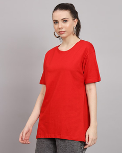 T-shirt court décontracté et confortable pour femme, coupe ajustée, sexy, respirant, doux, col rond, idéal pour l'été - Product Image 4