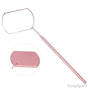 Professional Personalized Eyelash Extension Mirror Lighted Stainless Steel 3X Magnification Comfortable Handle Custom Logo - Product Image 3