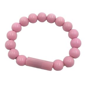 Limited Edition Quality Resin Bead Bangles Elegant <b>Ball</b> Shape Patterns Romantic Design Customizable Colors Sizes Party Occasions - Product Image 1