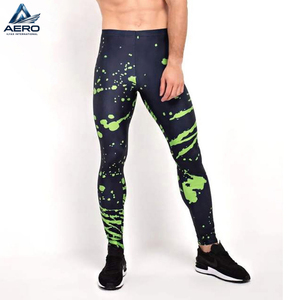 Leggings de Compresión para Gimnasio y Fitness para Hombre, con Logotipo Personalizado, Venta al Por Mayor 2026, Crea tu Propio Diseño MMA - Product Image 1