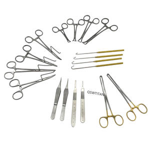 Ovariectomy Spay Kit Ovary Ligation <b>Set</b> Sterilization <b>Tool</b> with <b>Box</b> Pet ovarian surgical instruments By Surgiright Instrument - Product Image 3