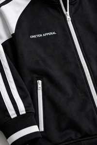Conjunto Deportivo Unisex Negro de Manga Larga con Cierre de Media Cremallera y Dobladillo Dividido 2 en 1, Ropa Deportiva de Otoño Transpirable y Ligera con Bolsillos Laterales y Ajuste Regular - Product Image 6