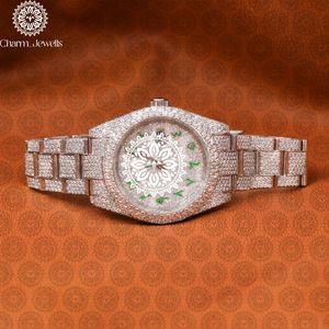 Reloj de Lujo para Hombre Charm_Jewells, Caja de Acero Inoxidable, Esfera Analógica de 40 mm, Cierre Oculto con Botón, Cristal, Mecánico Automático - Product Image 1