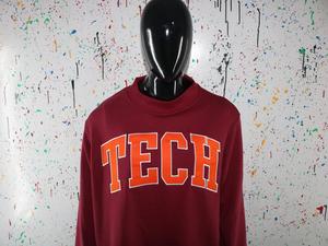 <b>TECH</b> Men Hoodie 100% Cotton Solid Wide Neck Vintage Style Breathable Quick Dry Finer Threads - Product Image 6