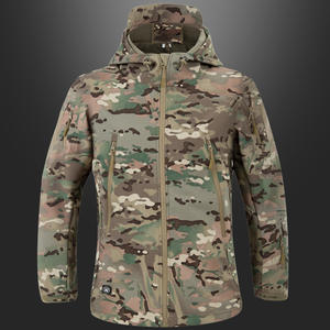 Vêtement tactique 3-en-1 pour hommes, veste de camouflage imperméable en softshell, équipement de défense personnelle, vente en gros - Product Image 4
